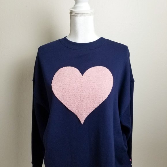 Crown & Ivy Women's Heart Sweeper Sweater - Small - Picture 2 of 7